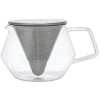 Kinto – Teekanne mit Edelstahl-Teesieb, 600 ml