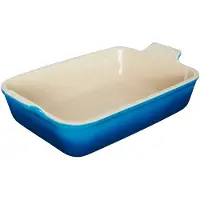 Le Creuset Auflaufform rechteckig 2,4L , 26 cm, blau