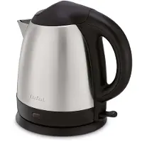 Tefal KI431D10, 1,2 l, 1800 W, Schwarz, Edelstahl, Edelstahl, Wasserstandsanzeige, Drahtlos
