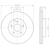 Hella Bremsscheibe PRO 8DD 355 108-781