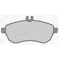 MAGNETI MARELLI Bremsbelagsatz, Scheibenbremse 363916060313