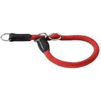 Hunter - T-Collar Freestyle - Hundehalsband Gr Halsumfang max. 60 cm - Ø 10 mm rot