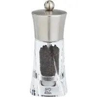 Peugeot Ouessant, Pfeffermühle, Transparent, Acryl, Stahl, Pfeffer, 140 mm, Frankreich