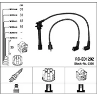 Ngk Zündleitungssatz [Hersteller-Nr. 0350] für Daihatsu