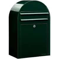 Bobi Briefkasten Classic 6064 Schwarz Grün