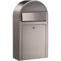 Bobi Briefkasten Grande S i Edelstahl