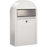 Bobi Briefkasten Grande S 9016 i Weiß