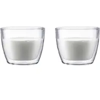 Bodum Glas Bistro Large Transparent 450 ml (Set von 2 Stück)