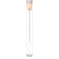 Kartell Toobe Stehleuchte Kristall - , Transparent, für Wohnzimmer, Kunststoff