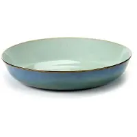 Serax Tiefer Teller Terres De Rêves Tableware by Anita Le Gr Lagoon / Smokey Blue M 21 cm