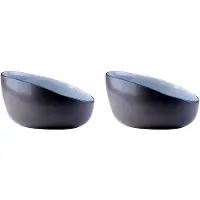 Gastro by Ron Blaauw Schale Verjüngt Grau Blau 16 cm (2-teilig)