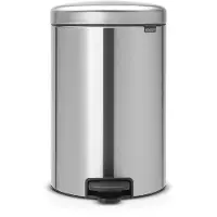 Brabantia NewIcon Treteimer 20 L - Matt Steel