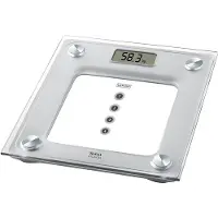 Tefal PP3020V1 Atlantis Elektronische Personenwaage, max. 160 kg Tragkraft, LCD-Infodisplay, Speicherfunktion, automatische Personenerkennung