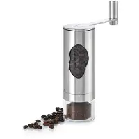 AdHoc Kaffeemühle AdHoc Mrs Bean Silberfarben