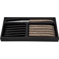 Laguiole Steakmesser Innovation Line Eiche (6-teilig)