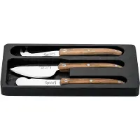 Laguiole Käsemesser Innovation Line Wood Tray Eiche (3-teilig)