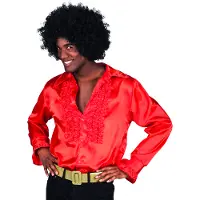 Boland Party Shirt : Rüschenhemd Satin