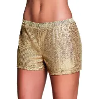 Boland Traciks Glitzer Hot Pants Sequins