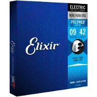 Elixir 12000 POLYWEB Superlight E-Gitarren-Saiten 9-42