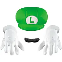 Liragram Nintendo Super Mario Kit Luigi Kostüm