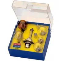 Hella Auto-Lampe 8GH 007, PY21W / C5W / P21W / W5W / H7, 12 V, Ersatzlampenbox, Glühlampe & Halogen, 11 Stück