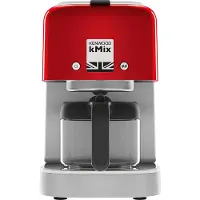 Kenwood kMix, Filterkaffeemaschine, 0,84 l, Gemahlener Kaffee, 1200 W, Rot