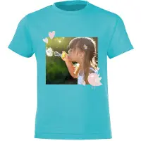 Yoursurprise Kindershirt bedrucken - Hellblau - 6 Jahre