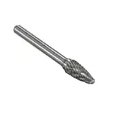 Tyrolit Hartmetallfräser DxT-SxL 6x16-6x50 Für Gusseisen, Stahl und Edelstahl, Form: 52RBF - Baum, Art. 768841