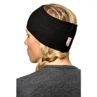 Woolpower Stirnband Headband 200 Black