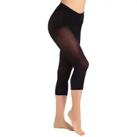 Kunert Velvet 40 Capri Leggings 3er Pack | 38-40 (I) | Black (KU-0500)