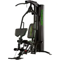 Tunturi HG60 Kraftstation für Zuhause - Multifunktions-Homegym mit Gewichten 7-70kg - Multigym, Fitnessstation mit Beinpresse, Krafttraining Ganzkörper