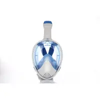 Atlantis Schnorchelmaske 2.0 Full Face Mask Weiß/Blau-S/M