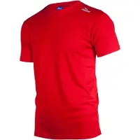 Rogelli Promo Short Sleeve T-shirt Rot 2XL Mann