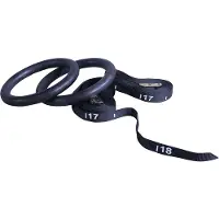 Lifemaxx Crossmaxx ABS Crossfit Ringe mit verstellbaren Straps
