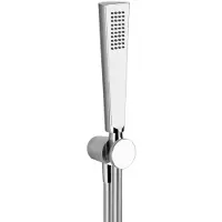 Gessi Cono Brause-Set Cono, mit Wandanschlussbogen 1/2 und Halterung, Schlauch 1,50 m und Antikalkbr