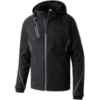 Erima Function Softshelljacke Kinder - Schwarz / Anthrazit