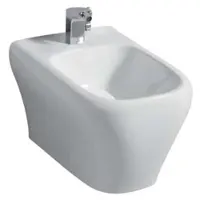 Keramag Wandbidet MYDAY ohne Überlauf, geschlossene Form weiß