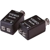 Lupus-Electronics Lupus Electronics Balun (Paar) zur Übertragung einer Analog-Kamera, Schwarz