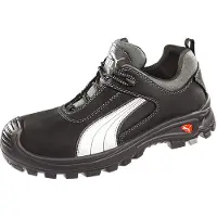Puma Safety Sicherheitshalbschuh 640720 Cascades Low Scuff Caps S3 SRC DGUV Gr.42 schwarz