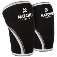 Matchu Sports - Einzelne Kniebandage Kniestütze für Männer und Damen S / M L 1 St