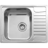 Reginox R25444 Spüle ADMIRAL 40 (L) KG-CC ohne Überlauf ab 50 cm Schrankbreite / Clean & Care / Einbau