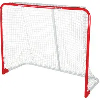 Bauer Eishockey - Tor Pro Steel 137 x 51 x 112 cm rot