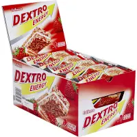 Dextro Energy Riegel, Erdbeere 25x35 g Riegel