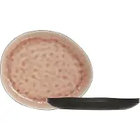 Cosy & Trendy Flacher Teller Laguna Old Rose 27 x 23 cm (4er-Set)