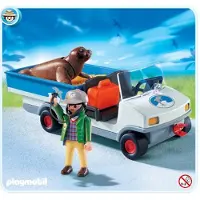 Playmobil 4464 Tierpark-Fahrzeug Tierpark Zoo