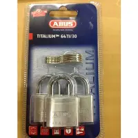 ABUS Hangschloss 64TI/30 Triples SB