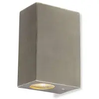 QAZQA Moderne Wandleuchte Aluminium IP44 Baleno II