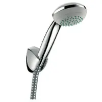 Hansgrohe Brausenset Crometta 85 1jet / Porter C Chrom mit Brauseschlauch 1600mm