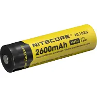 Nitecore NL186, Wiederaufladbarer Akku, 168A, Lithium-Ion (Li-Ion), 3,7 V, 1 Stück(e), 2600 mAh