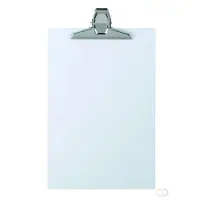 MAUL A4 Schreibplatte mit hohem Metall-Klemmer weiss